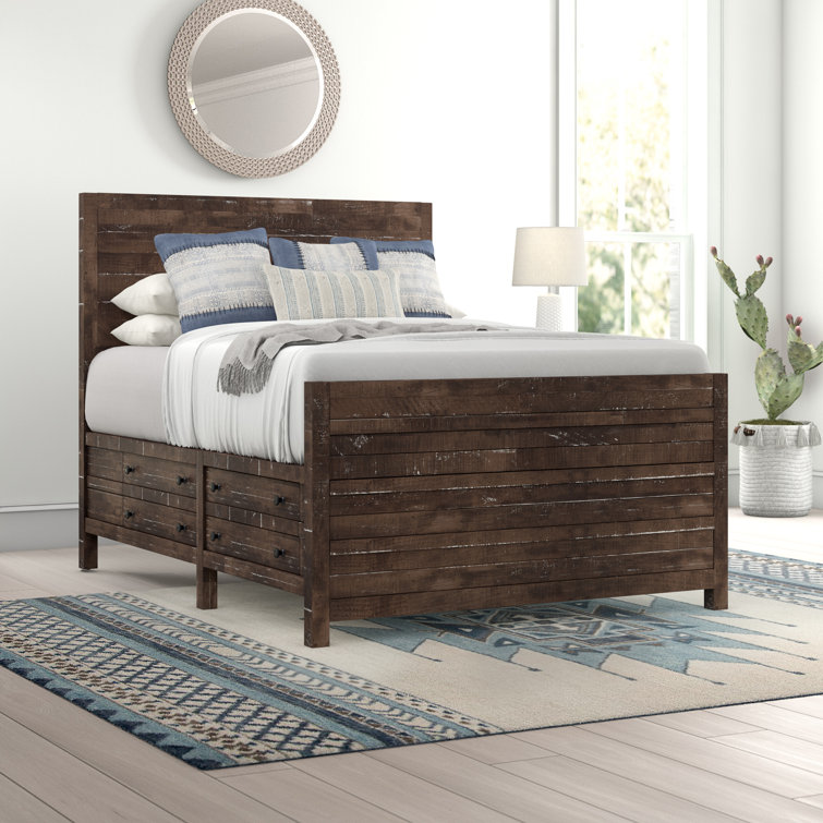 Mistana™ Montclair Solid Wood Storage Standard Bed & Reviews Wayfair